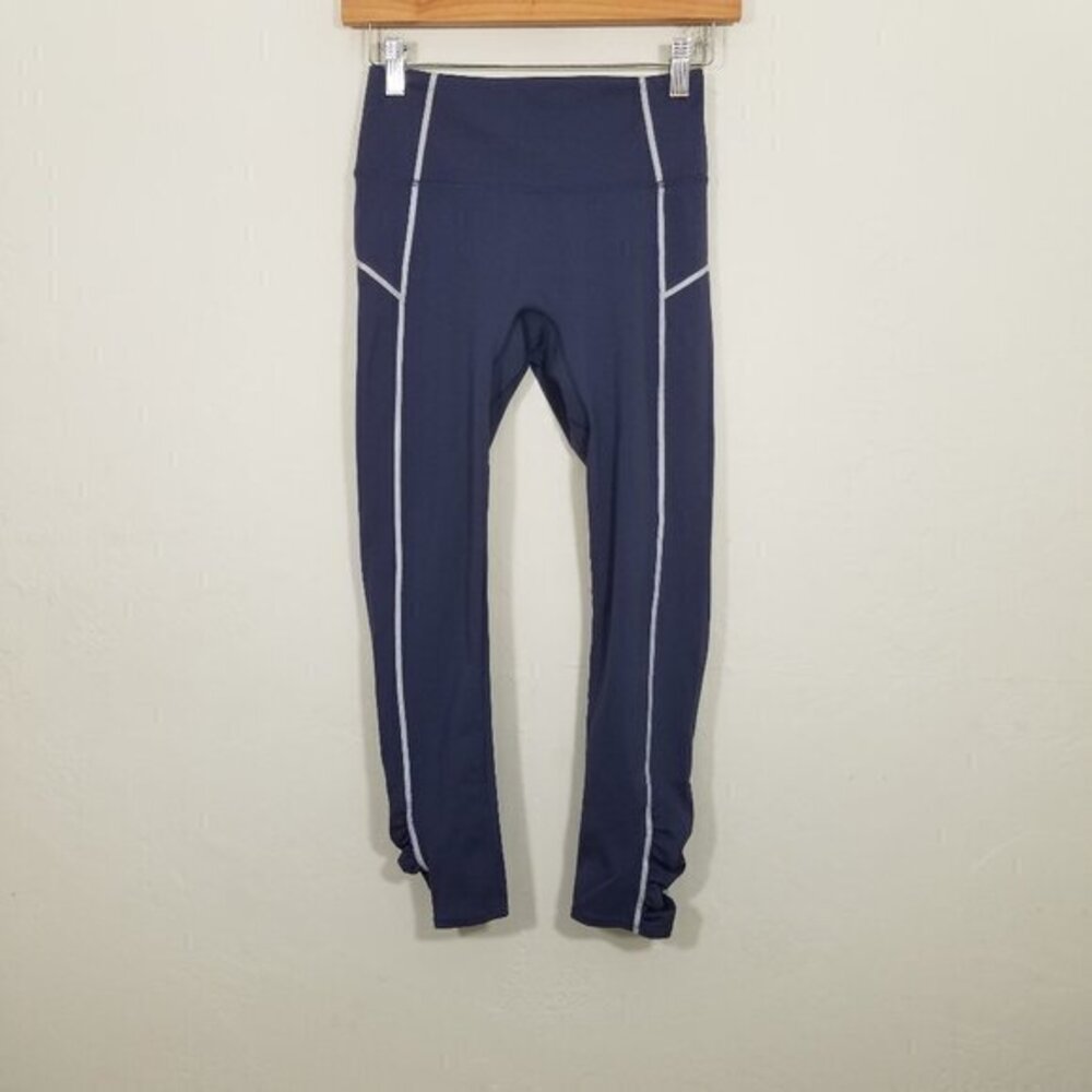 Free People Movement You're a Peach Reflective Leggings Size XS